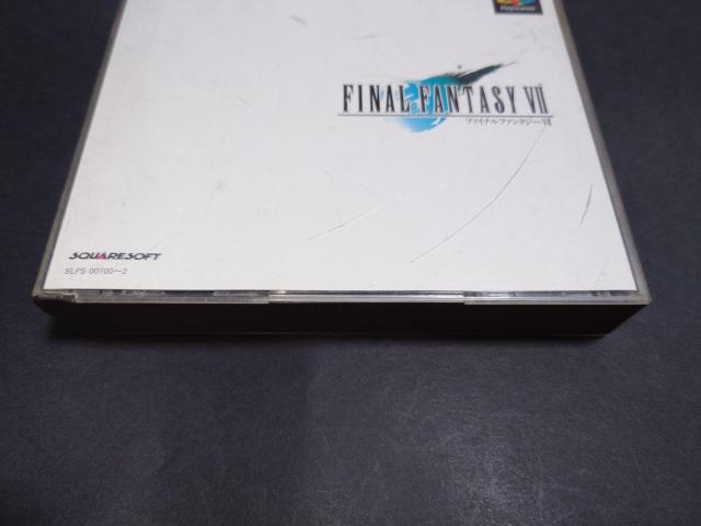 PS �t�@�C�i���t�@���^�W�[VII / �t�@�C�i���t�@���^�W�[7 FFVII FF7 �� �Q�[���{��/�\�t�g�� 