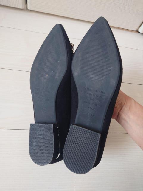 オリエンタルトラフィック ビジューフラットパンプス ブラック 34 < ブランド オリエンタルトラフィック ビジューフラットパンプス ブラック 34 < ブランドの