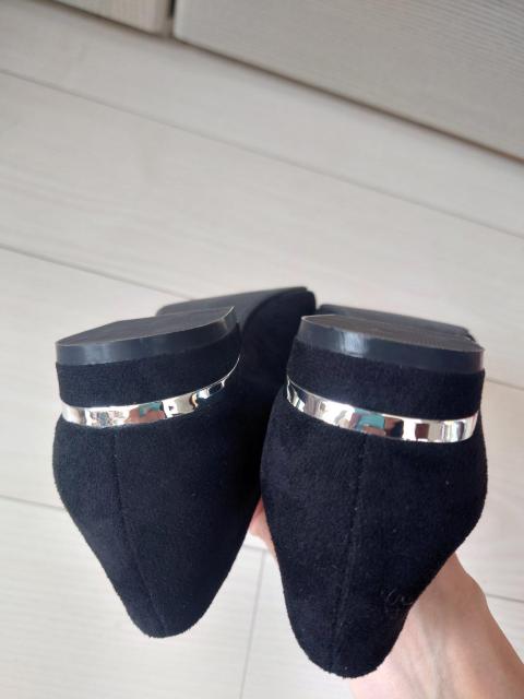 オリエンタルトラフィック ビジューフラットパンプス ブラック 34 < ブランド オリエンタルトラフィック ビジューフラットパンプス ブラック 34 < ブランドの