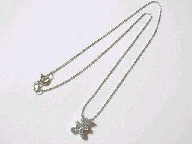 【SILVER 925刻印入】くまさんネックレス < 女性アクセサリー/時計 【SILVER 925刻印入】くまさんネックレス < 女性アクセサリー/時計の