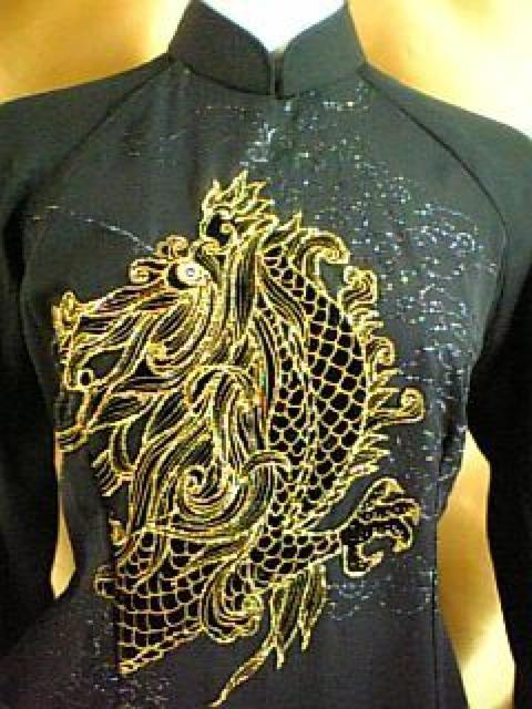 ★日本一安最終処分★凄い(^O^)昇り龍高級アオザイ定13万L < 女性ファッション ★日本一安最終処分★凄い(^O^)昇り龍高級アオザイ定13万L < 女性ファッションの