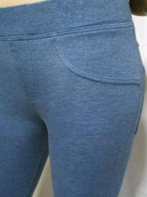 脚長美脚♪スキニーtype ストレッチデニム風 レギンス < 女性ファッション 脚長美脚♪スキニーtype ストレッチデニム風 レギンス < 女性ファッションの