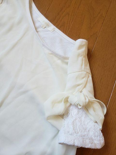☆美品☆二枚重ねトップス☆L < 女性ファッション  ☆美品☆二枚重ねトップス☆L < 女性ファッションの