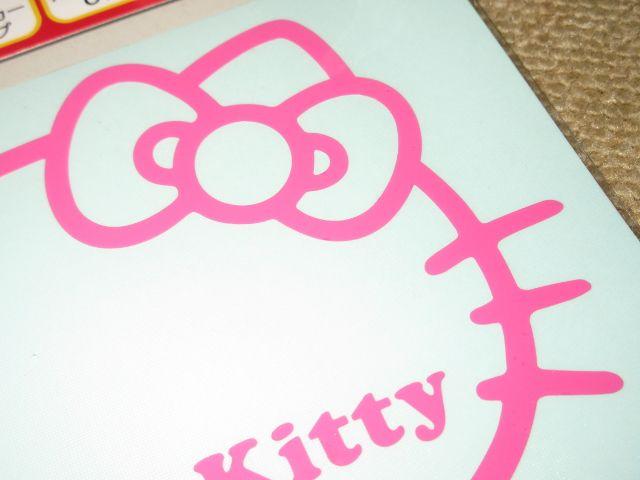 未使用☆ハローキティ*カー用品ステッカーシール(濃ピンク) < 自動車/バイク 未使用☆ハローキティ*カー用品ステッカーシール(濃ピンク) < 自動車/バイク