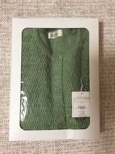 426.新品☆薄手ニットカーディガン☆グリーン系☆サイズL < 女性ファッション  426.新品☆薄手ニットカーディガン☆グリーン系☆サイズL  < 女性ファッションの