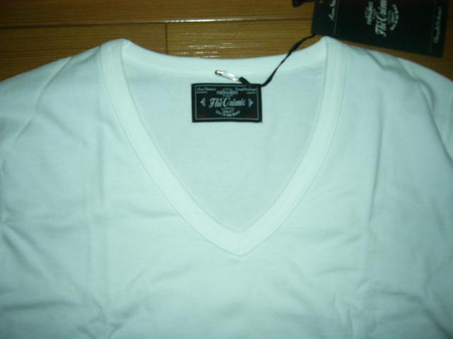 新品CRIMIEクライミー6分丈カットソー S白 Vネック ロンTシャツ < ブランド 新品CRIMIEクライミー6分丈カットソー S白 Vネック ロンTシャツ < ブランドの