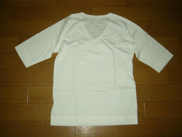 新品CRIMIEクライミー6分丈カットソー S白 Vネック ロンTシャツ < ブランド 新品CRIMIEクライミー6分丈カットソー S白 Vネック ロンTシャツ < ブランドの