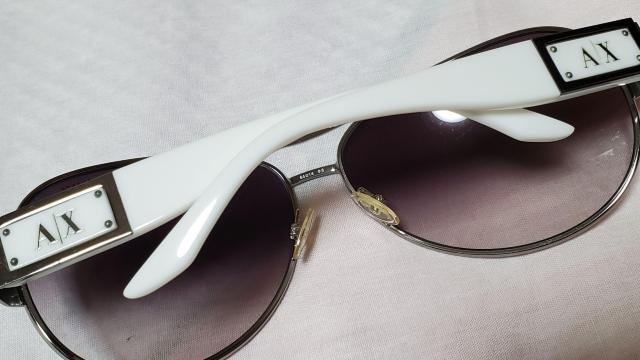 正規 完全廃盤 激レア アルマーニ ロゴ ティアドロップ メタルスポーティーサングラス 黒×白 A/X エンブレムサイドプレート < ブランド  正規 完全廃盤 激レア アルマーニ ロゴ ティアドロップ メタルスポーティーサングラス 黒×白 A/X エンブレムサイドプレート < ブランドの