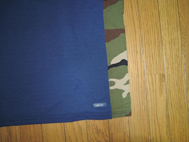 SOPHNET. ソフネット カモフラ柄 サイドパネル ポロシャツ S 紺 CAMOUFLAGE SIDE PANEL POLO < ブランド  SOPHNET. ソフネット カモフラ柄 サイドパネル ポロシャツ S 紺 CAMOUFLAGE SIDE PANEL POLO < ブランドの