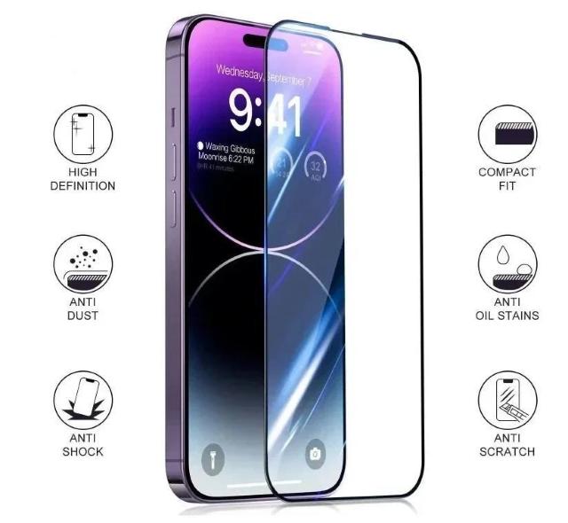 NAP[XZbg iphone15 ProMax Sʕی KX یtB VR P[X Xgbvz[  Ɠd/AV 