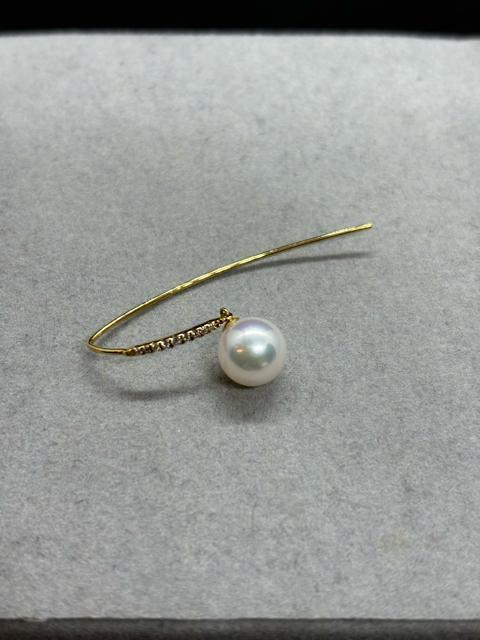 即決 K18 ゴールド 0.04 ダイヤモンド ピアス 片耳のみ < 女性アクセサリー/時計  即決 K18 ゴールド 0.04 ダイヤモンド ピアス 片耳のみ  < 女性アクセサリー/時計の