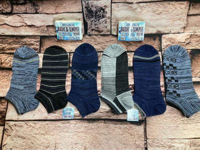 送料無料!『6足組』ベーシック&シンプル!メンズ綿混スニーカーソックス < 男性ファッション  送料無料!『6足組』ベーシック&シンプル!メンズ綿混スニーカーソックス < 男性ファッションの