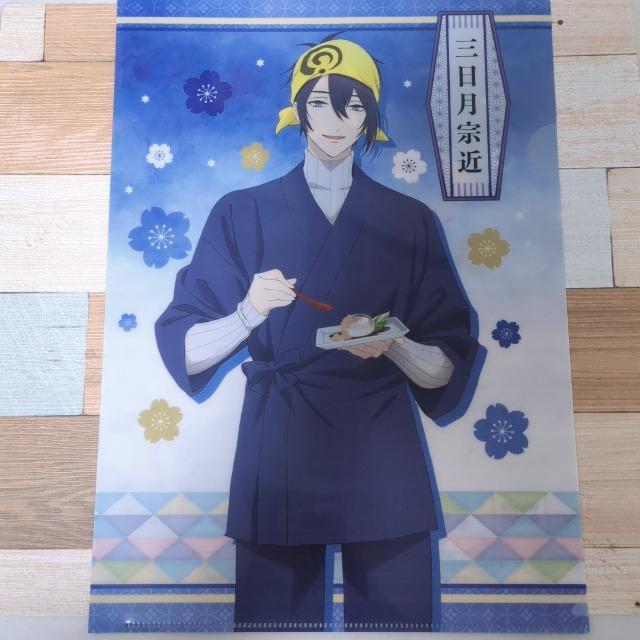 刀剣乱舞 三日月宗近 クリアファイル < アニメ/コミック/キャラクター  刀剣乱舞 三日月宗近 クリアファイル  < アニメ/コミック/キャラクターの