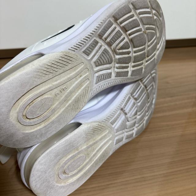 22cm 子供スニーカー NIKEナイキ エアマックス 白 < キッズ/ベビー  22cm 子供スニーカー NIKEナイキ エアマックス 白 < キッズ/ベビーの