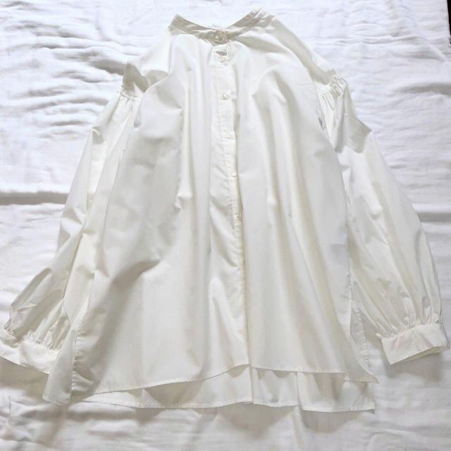 AMERICAN HOLIC☆バンドカラー袖ボリュームブラウス < 女性ファッション  AMERICAN HOLIC☆バンドカラー袖ボリュームブラウス < 女性ファッションの