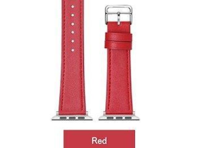 Apple Watch バンド 合皮 38/40/41mm レッド < 男性アクセサリー/時計 Apple Watch バンド 合皮 38/40/41mm レッド < 男性アクセサリー/時計の