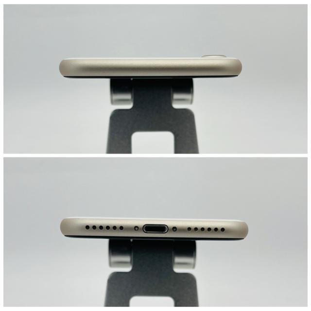 A 100% iPhone SE3 64 GB SIM�t���[ �z���C�g �{�� �� �Ɠd/AV�� 