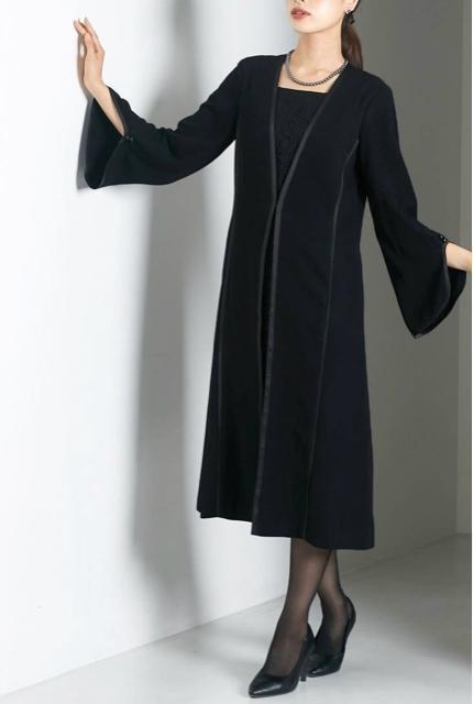 新品☆LL喪服礼服おしゃれ個性的ブラックフォーマルワンピース☆R239 < 女性ファッション 新品☆LL喪服礼服おしゃれ個性的ブラックフォーマルワンピース☆R239 < 女性ファッションの