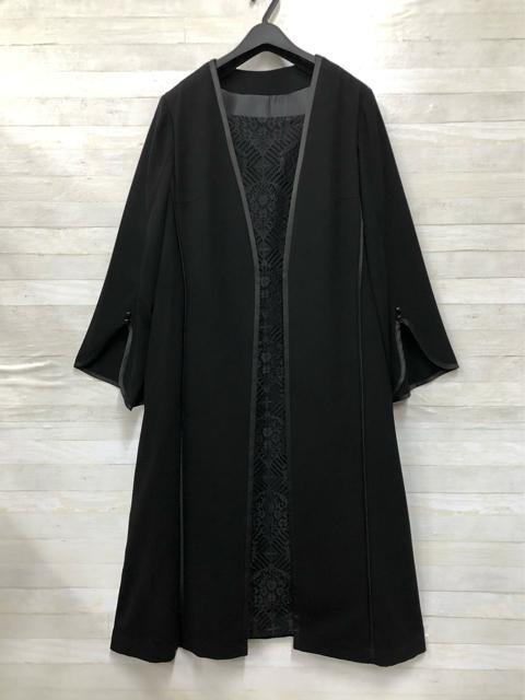 新品☆LL喪服礼服おしゃれ個性的ブラックフォーマルワンピース☆R239 < 女性ファッション 新品☆LL喪服礼服おしゃれ個性的ブラックフォーマルワンピース☆R239 < 女性ファッションの