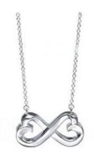 【プラチナ】Wラビングハートネックレス 箱付 < 女性アクセサリー/時計 【プラチナ】Wラビングハートネックレス 箱付 < 女性アクセサリー/時計の