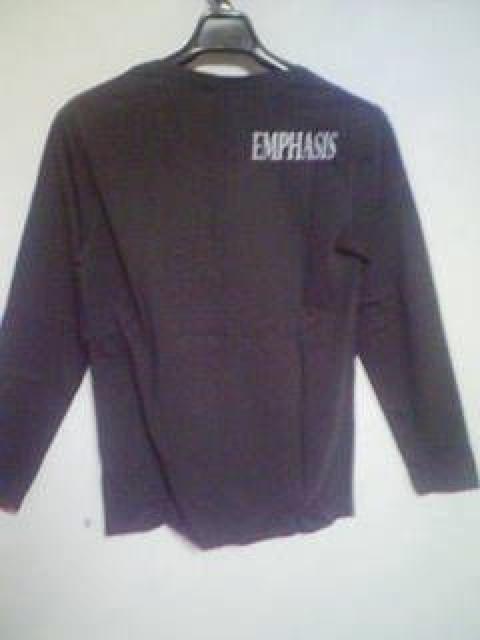 Aー394☆新品☆長袖ロックフォトプリントTシャツ ブラック L < 男性ファッション  Aー394☆新品☆長袖ロックフォトプリントTシャツ ブラック L < 男性ファッションの