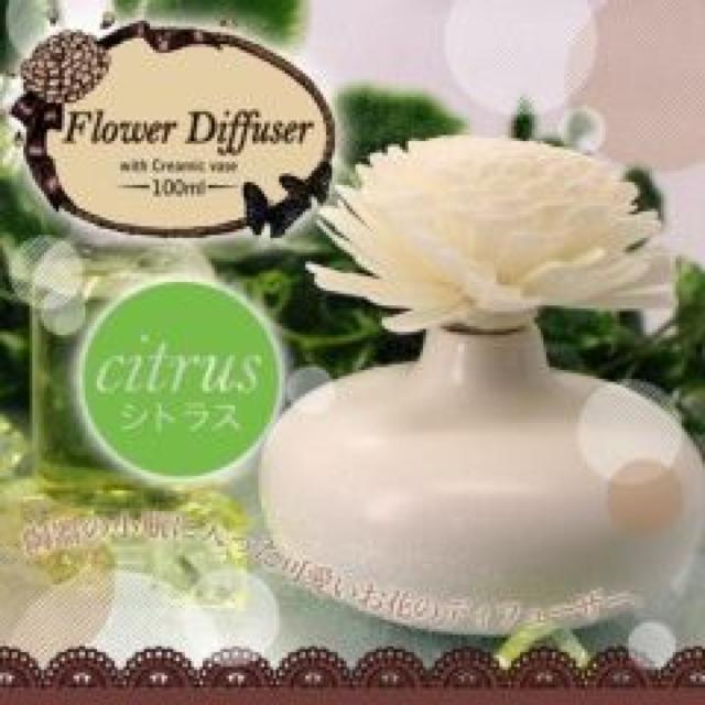 お花と香りが空間を彩るルームフレグランス♪フラワーディフューザー シトラス < インテリア/ライフ  お花と香りが空間を彩るルームフレグランス♪フラワーディフューザー シトラス  < インテリア/ライフの