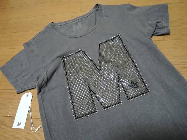 美中古エムMラインストーンMロゴTシャツS星☆カットソーTMT < ブランド 美中古エムMラインストーンMロゴTシャツS星☆カットソーTMT < ブランドの