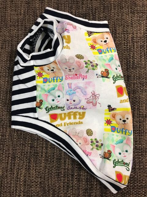 ★ハンドメイド ダッフィーフレンズ シャツ ボーダー 犬服 S★ < ペット/手芸/園芸  ★ハンドメイド ダッフィーフレンズ シャツ ボーダー 犬服 S★ < ペット/手芸/園芸の