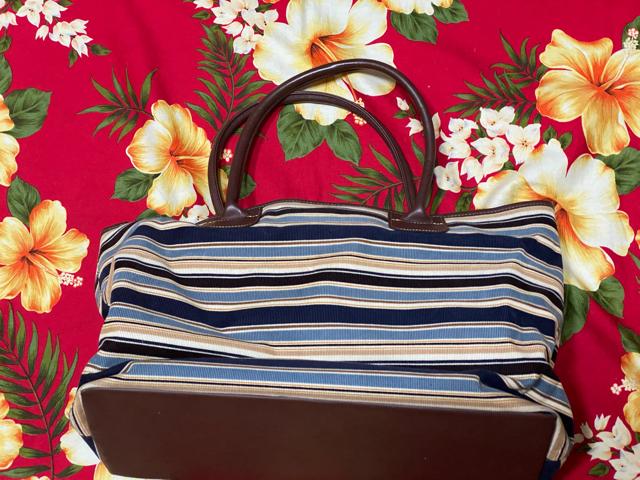 アフタヌーンティー☆ネイビーボーダーbag☆A4サイズ☆ < ブランド  アフタヌーンティー☆ネイビーボーダーbag☆A4サイズ☆  < ブランドの