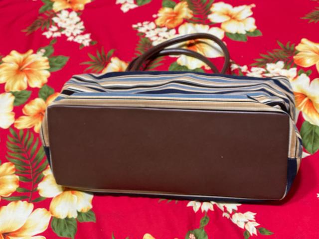 アフタヌーンティー☆ネイビーボーダーbag☆A4サイズ☆ < ブランド  アフタヌーンティー☆ネイビーボーダーbag☆A4サイズ☆ < ブランドの