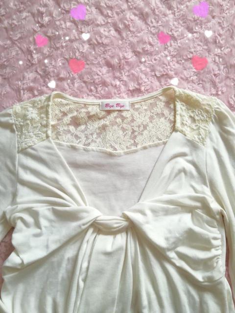 バイバイ*バックレースロングチュニック < ブランド  バイバイ*バックレースロングチュニック < ブランドの