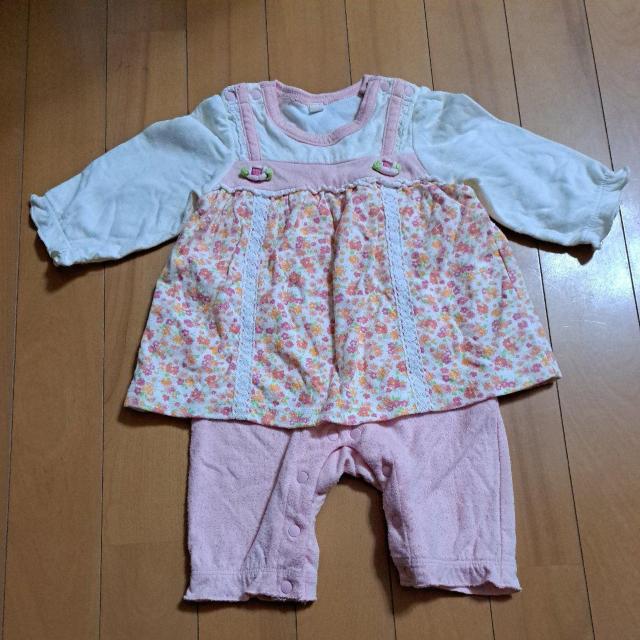 70cm女の子カバーオール < キッズ/ベビー 70cm女の子カバーオール < キッズ/ベビーの