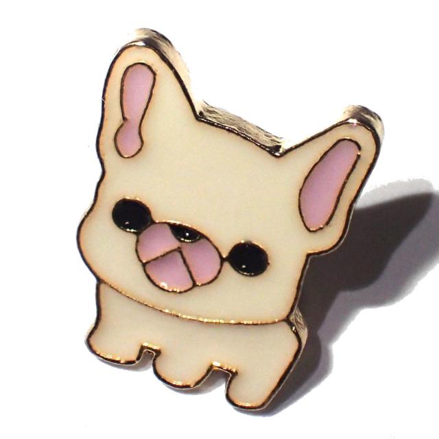 犬 白色 エナメル ピンバッジ ピンズ バッジ ブローチ ピンブローチ ラペルピン < 女性アクセサリー/時計 犬 白色 エナメル ピンバッジ ピンズ バッジ ブローチ ピンブローチ ラペルピン < 女性アクセサリー/時計の