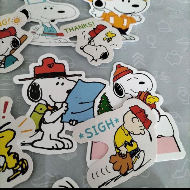 スヌーピー 防水ステッカー 22枚  No.12 < アニメ/コミック/キャラクター  スヌーピー 防水ステッカー 22枚  No.12 < アニメ/コミック/キャラクターの