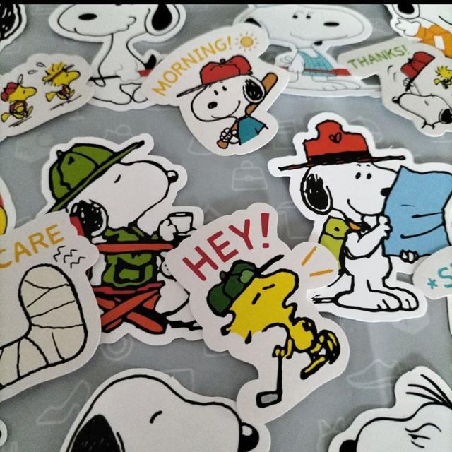 スヌーピー 防水ステッカー 22枚  No.12 < アニメ/コミック/キャラクター  スヌーピー 防水ステッカー 22枚  No.12 < アニメ/コミック/キャラクターの