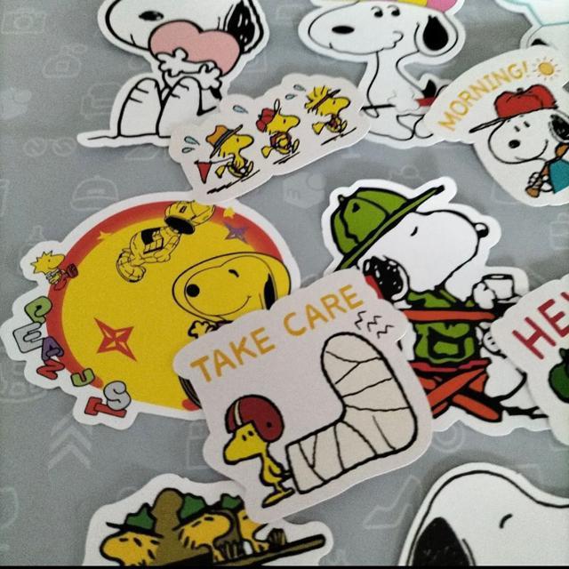 スヌーピー 防水ステッカー 22枚  No.12 < アニメ/コミック/キャラクター  スヌーピー 防水ステッカー 22枚  No.12 < アニメ/コミック/キャラクターの