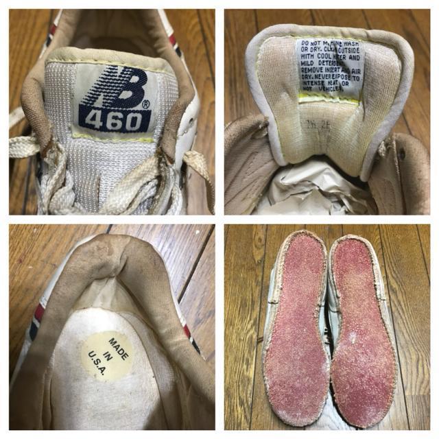 ヴィンテージ ニューバランス 460 Made in USA 7.5 ソール無し < ブランド  ヴィンテージ ニューバランス 460 Made in USA 7.5 ソール無し < ブランドの
