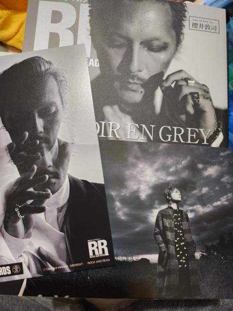 ROCK AND  READ 110表紙:薫DIR EN GREYタワレコ特典 < 本/雑誌  ROCK AND  READ 110表紙:薫DIR EN GREYタワレコ特典  < 本/雑誌の