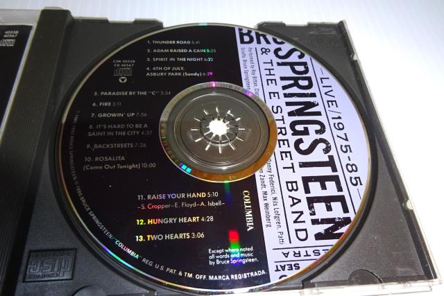 u[XEXvOXeB[Live 1975-85Bruce Springsteen2270~  CD/DVD/rfI 