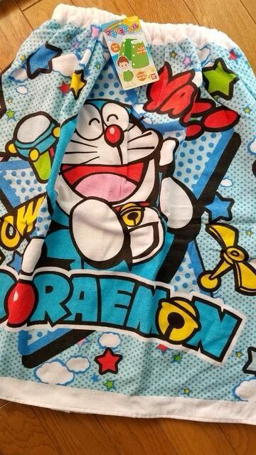 ドラえもん!ラップタオル!60センチ丈!UVカット90%以上!バンダイ製品!新品!No.2 < キッズ/ベビー  ドラえもん!ラップタオル!60センチ丈!UVカット90%以上!バンダイ製品!新品!No.2 < キッズ/ベビーの