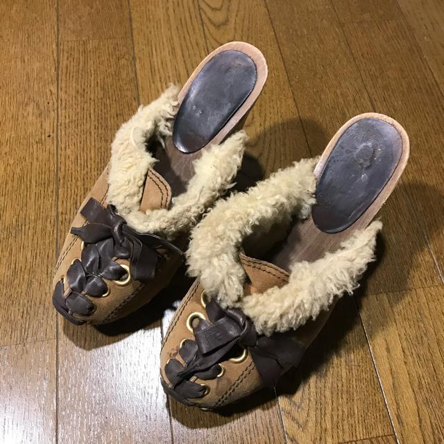 A Ki MIUMIU ~E~E [g&X^bY T{T_ 24.5cm   uh 