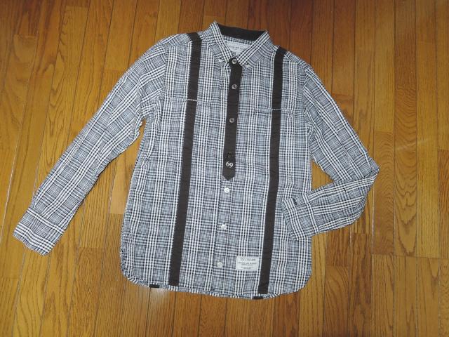 ROUGH AND RUGGED ラフアンドラゲッド サスペンダー・ネクタイ ギンガムチェックシャツ 1 シアサッカー 長袖シャツ < 男性ファッション ROUGH AND RUGGED ラフアンドラゲッド サスペンダー・ネクタイ ギンガムチェックシャツ 1 シアサッカー 長袖シャツ < 男性ファッションの