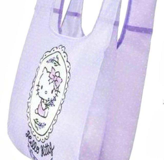 �n���[�L�e�B�@�G�R�o�b�O�@HELLO KITTY�@�V���b�s���O�o�b�N�@�X�P�[�^�[�@�T�C�Y�͎ʐ^�X�ɋL�ځ@�g�[�g�o�b�O �� ��������� 