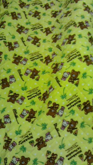 リラックマ10Thマルチカバー正方形190×190p イエロー系 < キッズ/ベビー  リラックマ10Thマルチカバー正方形190×190p イエロー系  < キッズ/ベビーの