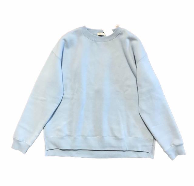 earthmusic〓フワフワ起毛スウェットトレーナー(Big)水色〓新品 < ブランド earthmusic〓フワフワ起毛スウェットトレーナー(Big)水色〓新品 < ブランドの