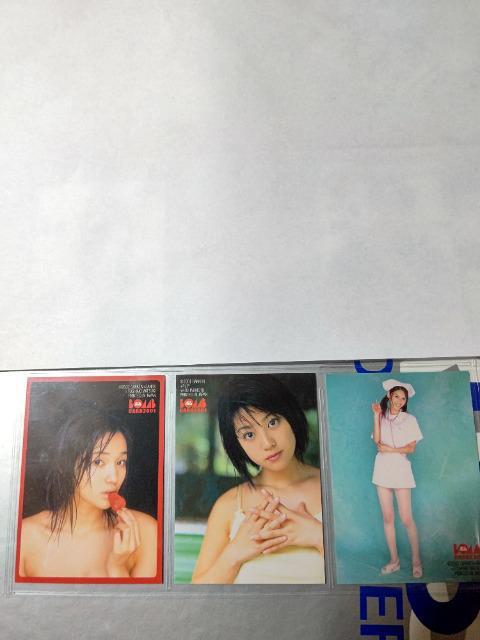 トレカ BOMBカード '01 箔押サインカード 原史奈 小向美奈子 小野愛 < タレントグッズ トレカ BOMBカード '01 箔押サインカード 原史奈 小向美奈子 小野愛 < タレントグッズの