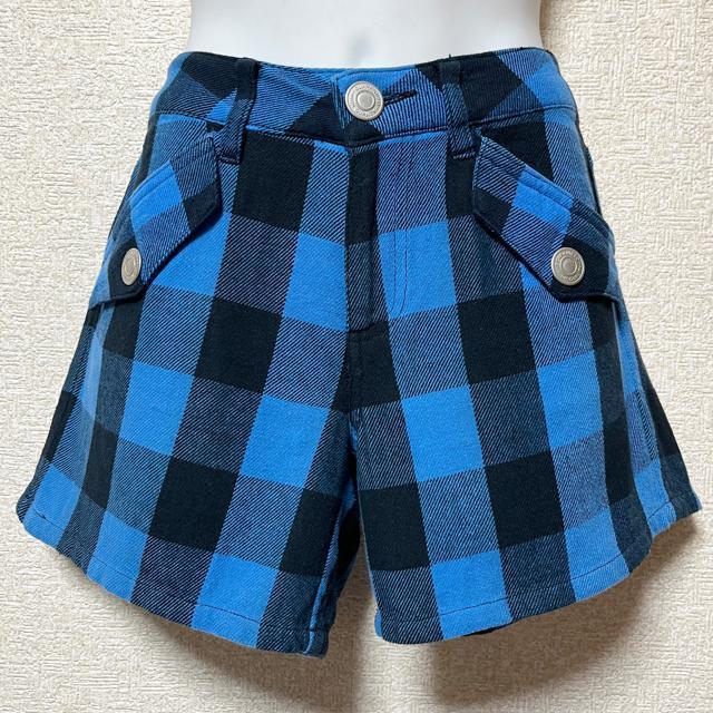 【61-89】ブロックチェック柄ショートパンツ < 女性ファッション  【61-89】ブロックチェック柄ショートパンツ < 女性ファッションの