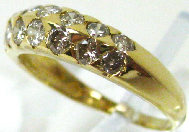 K18 18 O w pF _C 14 0.76ct TCY#11  ANZT[/v 