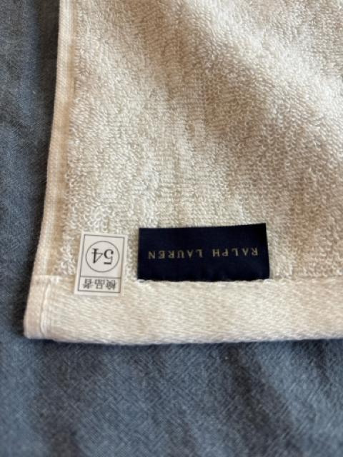 【新品シールタグ付】ラルフローレン★バスタオル < インテリア/ライフ 【新品シールタグ付】ラルフローレン★バスタオル < インテリア/ライフの