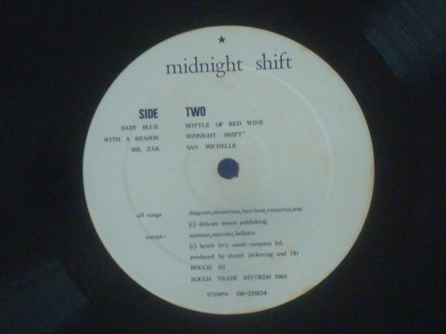 midnight shift / DISLOCATION DANCE Netherlands盤LP < CD/DVD/ビデオ  midnight shift / DISLOCATION DANCE Netherlands盤LP < CD/DVD/ビデオの